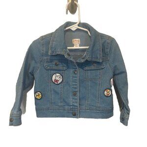 Disney Collection by Tutu Couture Sz 2T Denim Minnie Mouse Jacket